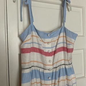 Gal Meets Glam Striped Summer Dress